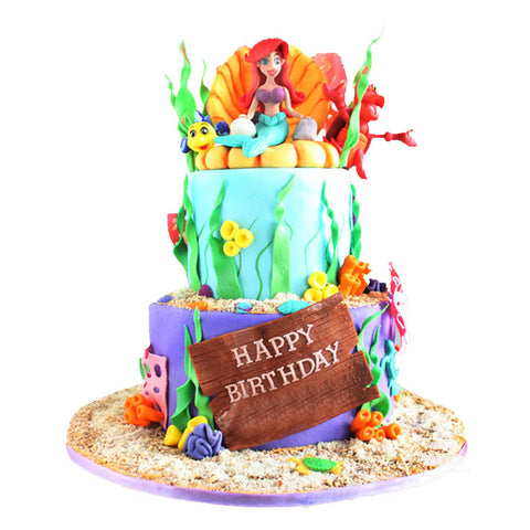 Ariel Cake