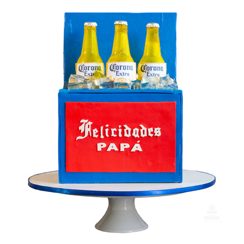 Dad Cooler, pastel decorado para regalar a papá