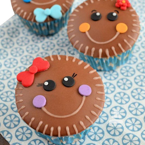 Gingermen Cupcakes