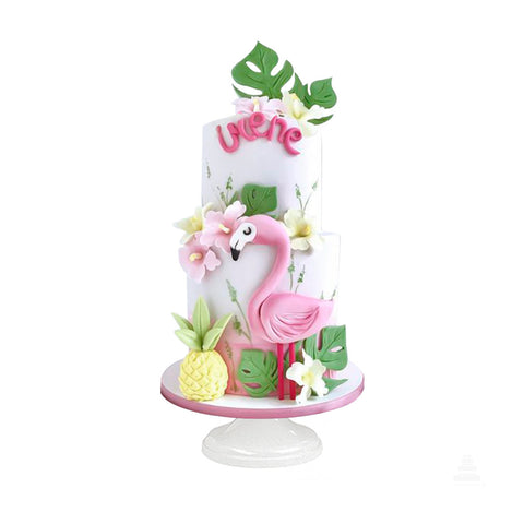 Tropical Flamingo, pasteles para fiesta de primaveral