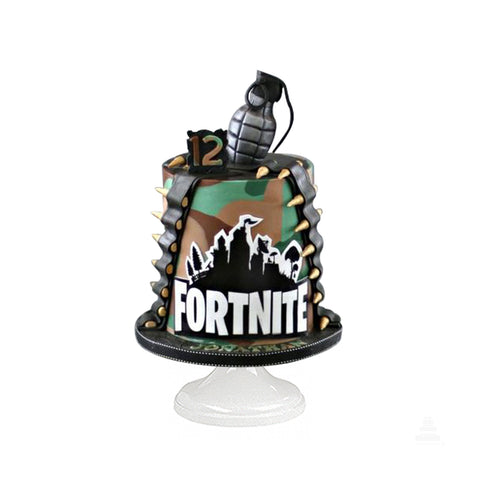 Fortnite Bomb, pastel decorado de fornite pequeño