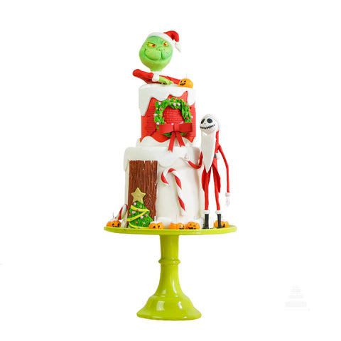 Jack Skellington and The Grinch Cake, pastel de Jack y el Grinch