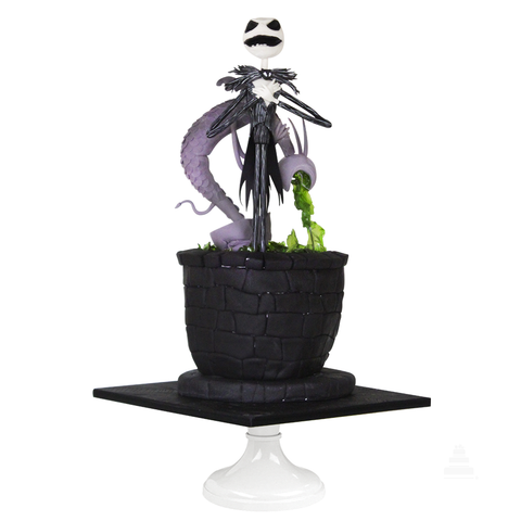 Jack Skellington, pastel decorado para halloween