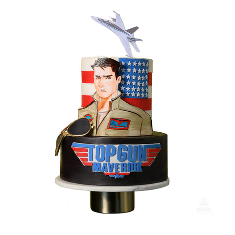 Top Gun Maverick Movie Cake, pastel de película Top Gun Maverick