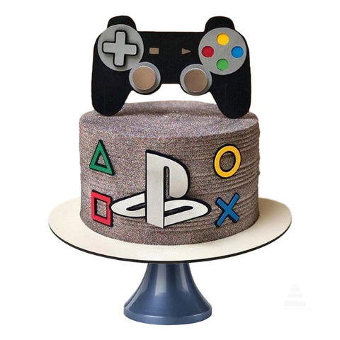 PS Gameplays, pastel decorado para regalar a gamer