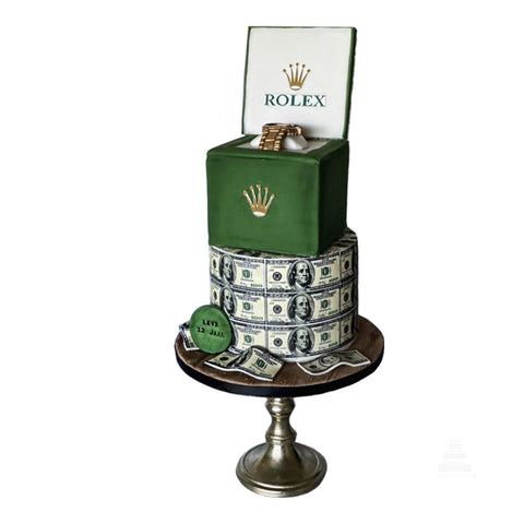 Rolex Cake, pastel de reloj para regalo de hombre