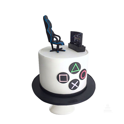 Super Gamer Chair Cake, pastel decorado para gamer