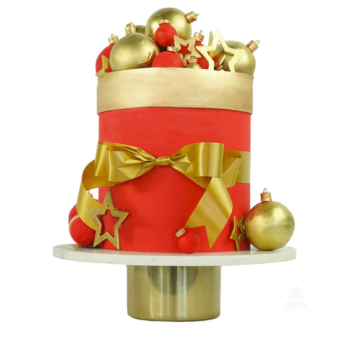 Sweet Christmas Decorations Cake, pastel navideño