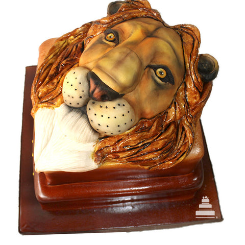 Lion 3D Cake