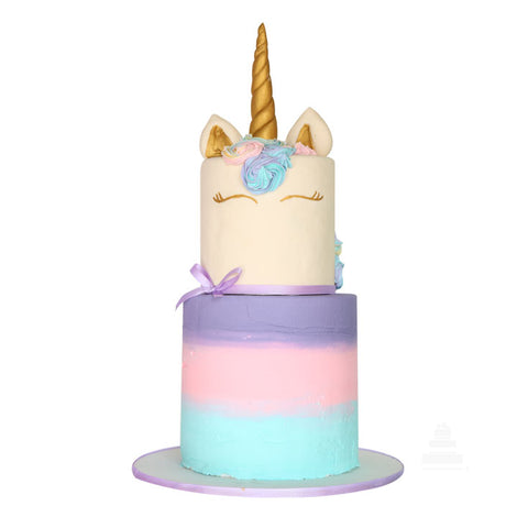 Magical Unicorn, pastel decorado en forma de unicornio