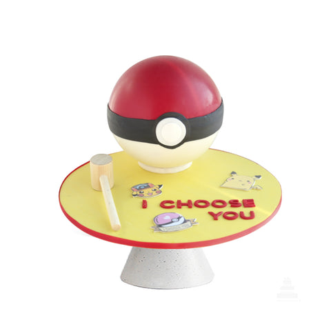 Chocolate Breakable Pokeball, Pokebola para partir de cumpleaños