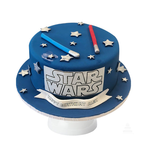 Star Wars Attack, pastel de Star Wars para cumpleaños