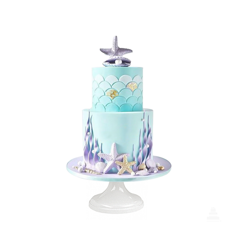 Under the Sea - Pastel con temática marina -