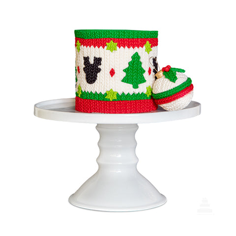 Christmas Ugly Sweater, pastel decorado de navidad