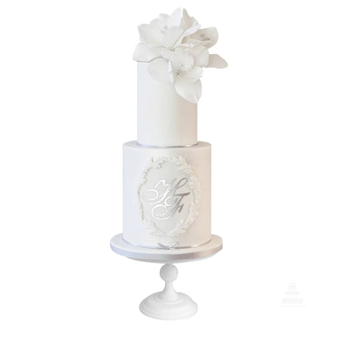 Blanc traditionnel, pastel para boda moderna